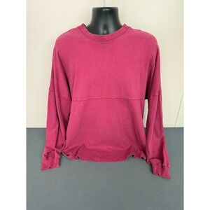 Spirit Activewear Shirt Womens L Alpha Chi Omega Epsilon Zeta Pink Spirit Jersey